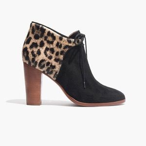 Madewell et Sezane Front Tie Boots